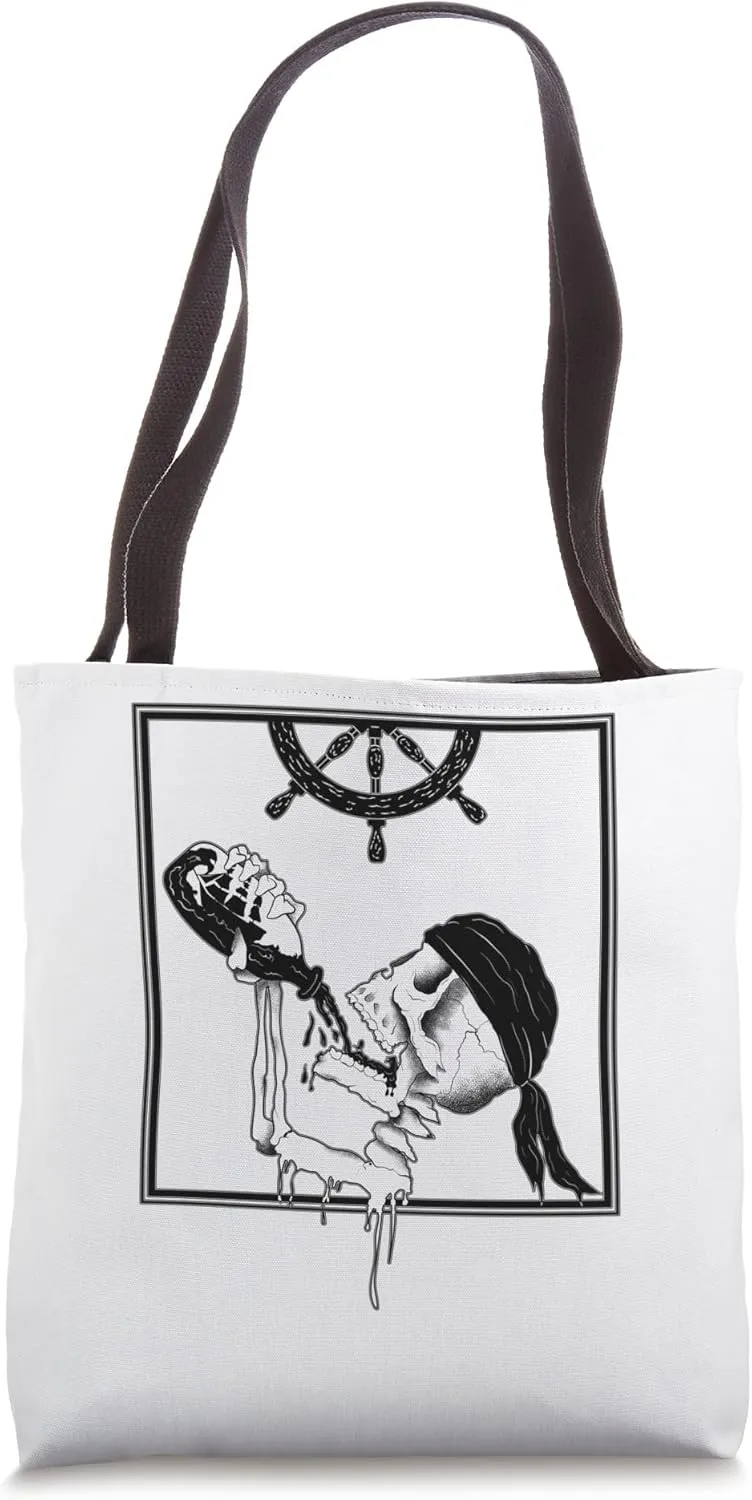 Drink from pirate, maritime, nautical, sailor Tote Bag