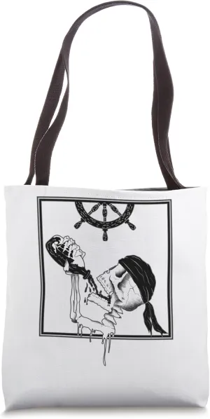 Drink from pirate, maritime, nautical, sailor Tote Bag
