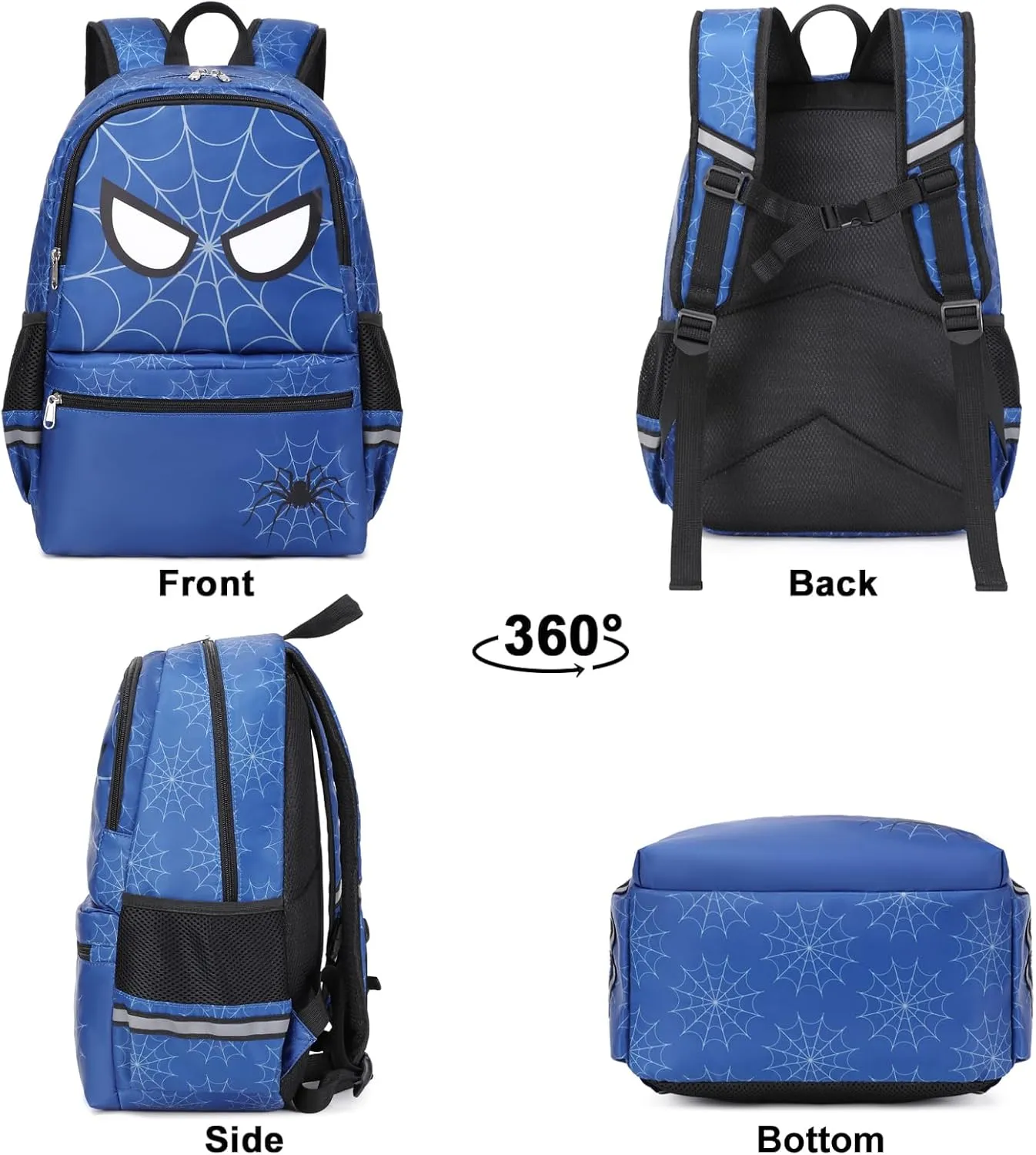 DSIUE School Backpack for Boys, Gamer Boys backpack with Lunch Bag Pencil Case, Bookbag for Boys Kids Backpacks for Elementary School Student