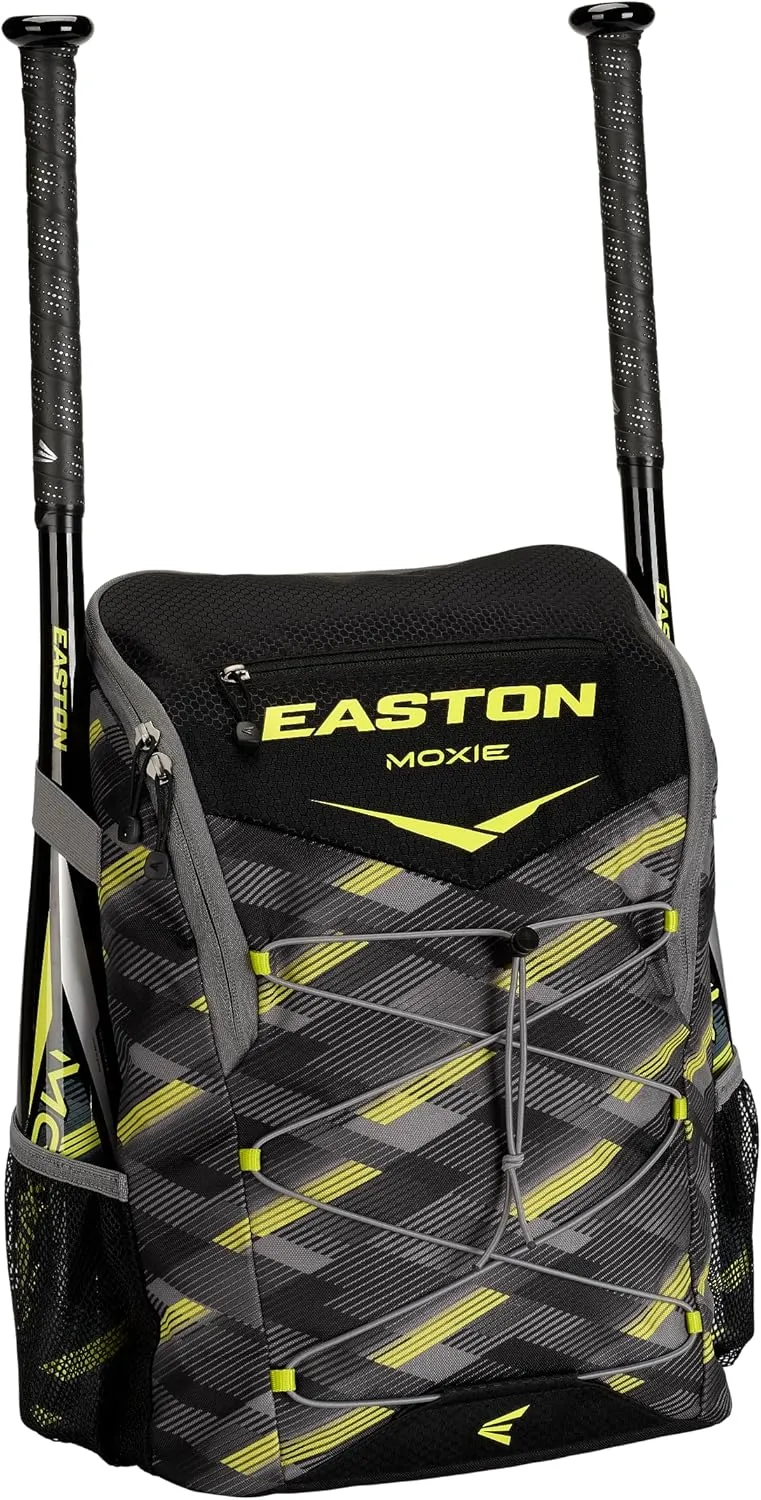 Easton | MOXIE Backpack Equipment Bag | Baseball / Softball | T-Ball / Rec / Travel | Multiple Styles