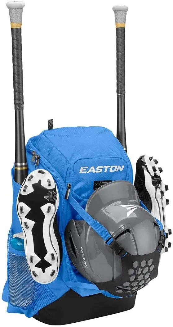 Easton Walk-off NX Backpack Equipment Bag | Adult | Baseball & Fastpitch Softball | Team Logo Panel | Multiple Colors