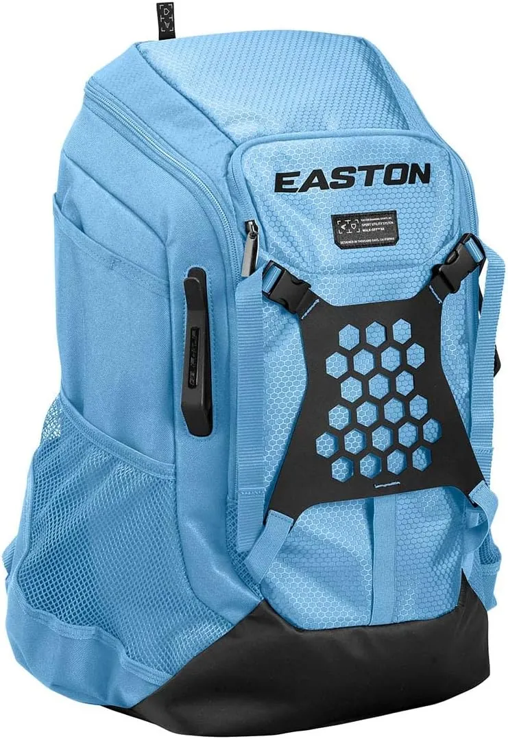 Easton Walk-off NX Backpack Equipment Bag | Adult | Baseball & Fastpitch Softball | Team Logo Panel | Multiple Colors