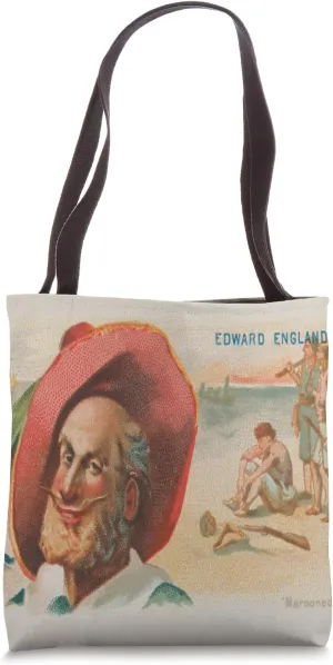 Edward England Marooned on a Deserted Island Tote Bag