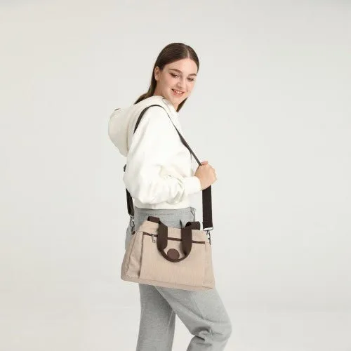 EH2239 - Kono Waterproof Multi-Functional Handbag Cross Body Bag - Purple