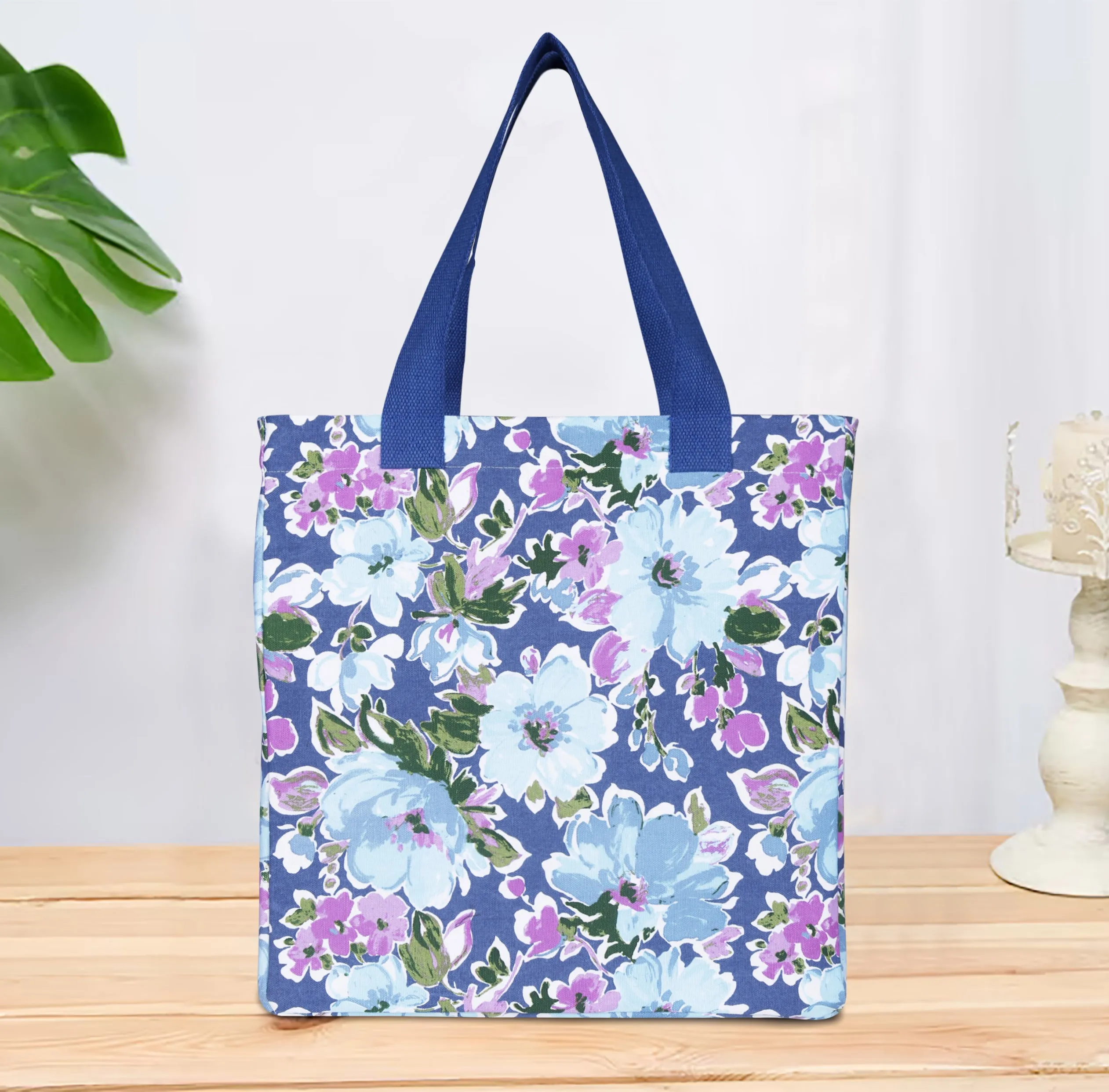 Expedited shipping Discount coupons (Pack Shopping Bags Tote 1) Printed Cotton Canvas Digital of