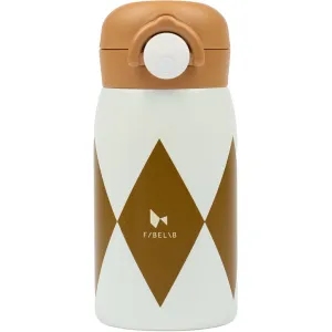 Fabelab - Water Bottle - Harlequin Caramel, 320 ml