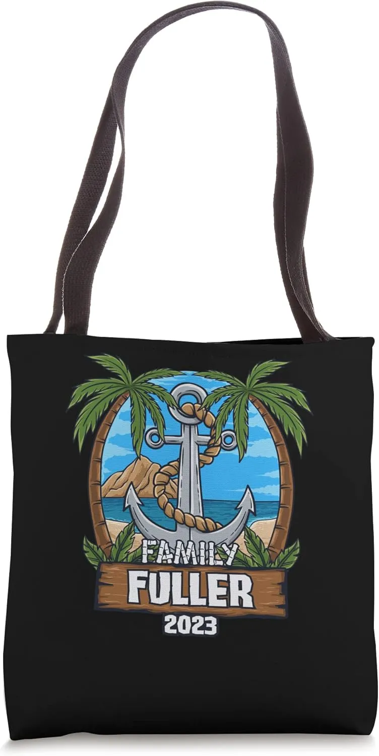 Family Fuller 2023 Summer Matching Family Tropical Tote Bag