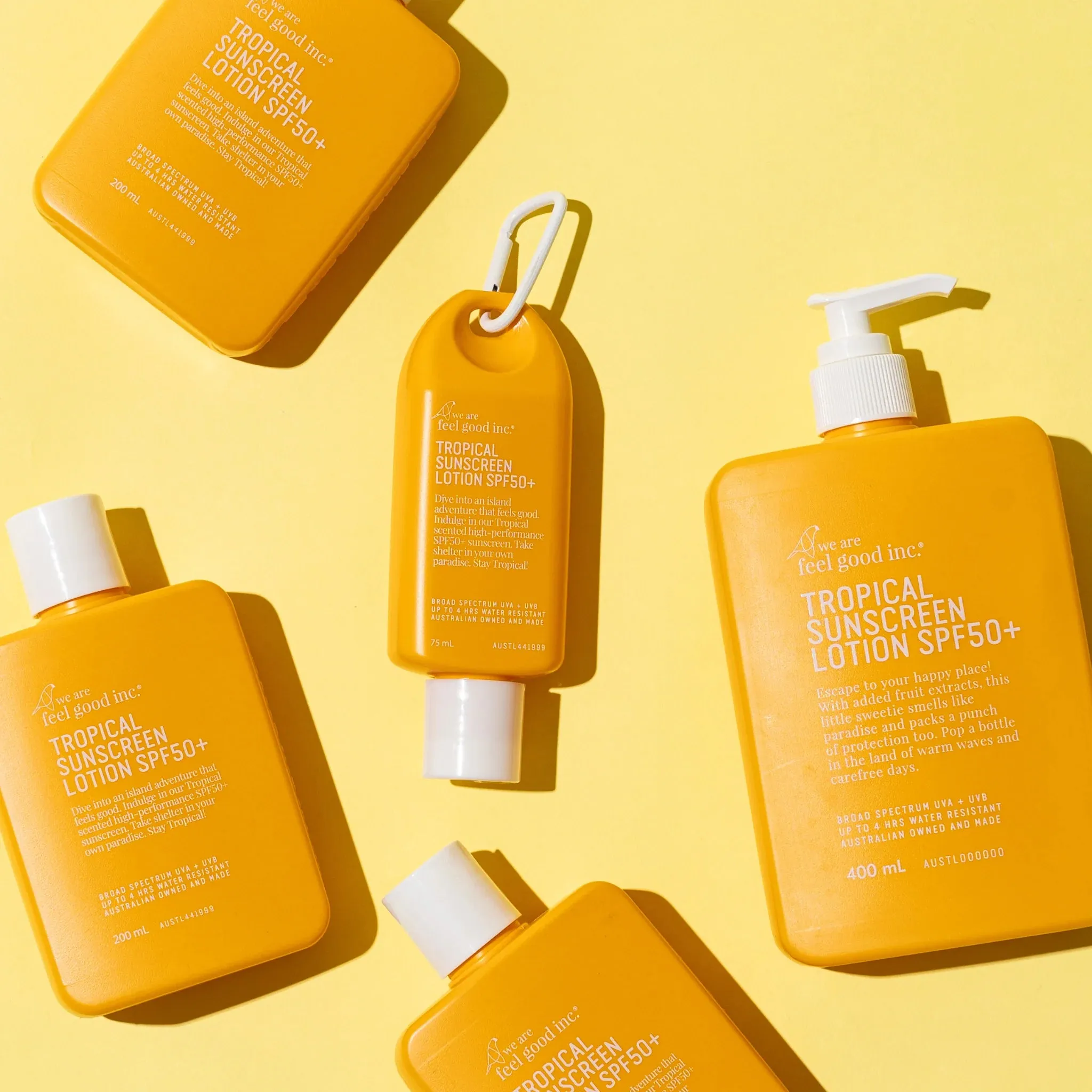 FEEL GOOD INC. TROPICAL 50  SUNSCREEN: 400ML