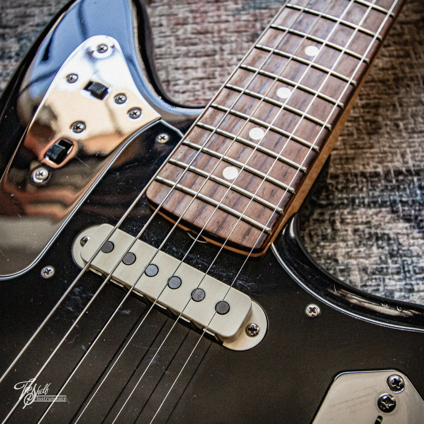 Fender Johnny Marr Jaguar Black 2016