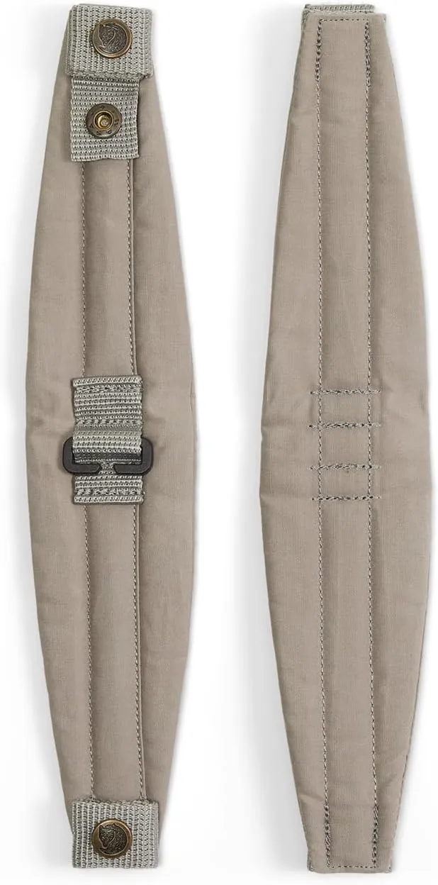 Fjällräven Kånken Shoulder Pads - Shoulder Pads - Polyester Fabric - Extra Padding - Press Buttons at Top Fog 1 One Size One Size