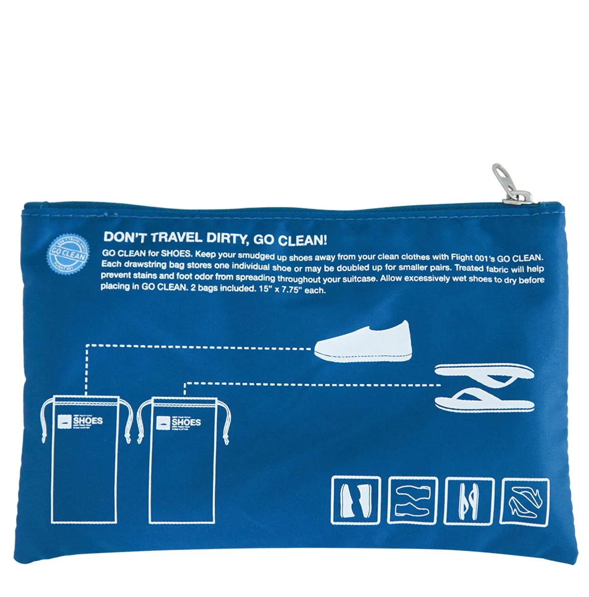 Flight 001 Go Clean Laundry and Shoes Set