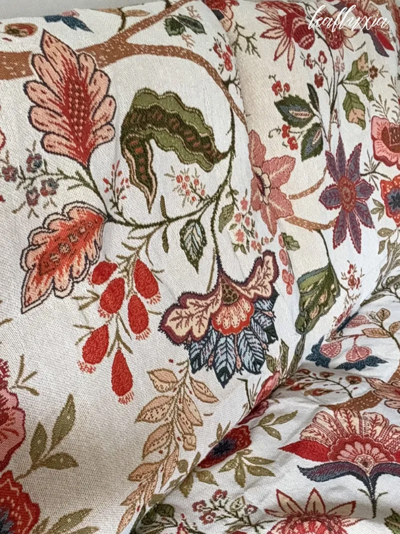 Flora Beach Blanket Towel