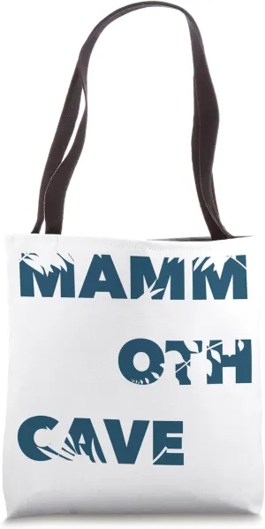 Flower National Park USA - Travel Mammoth Cave Tote Bag