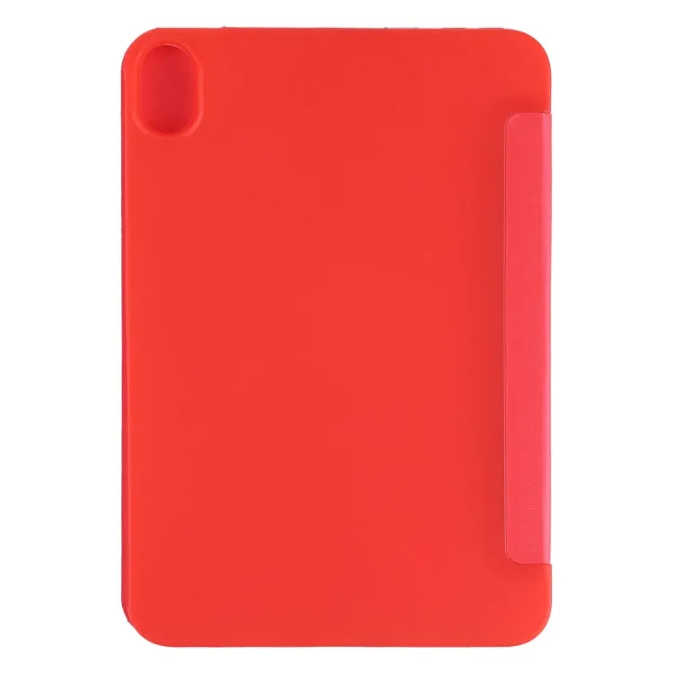 For iPad Mini GEBEI Shockproof Horizontal Flip Tablet Case with Three-folding Holder