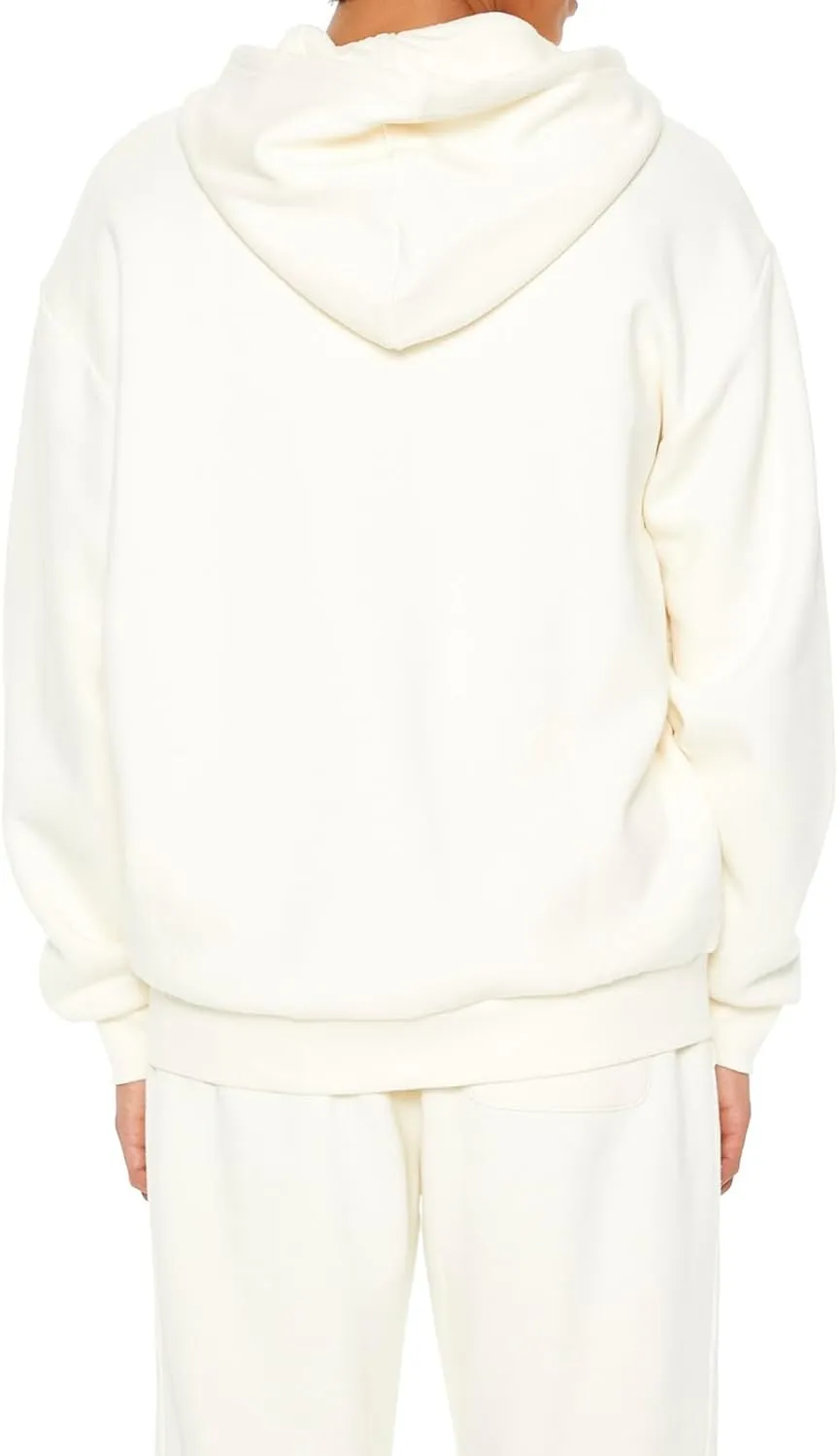 Forever 21 Men's Zip-up Drawstring Hoodie