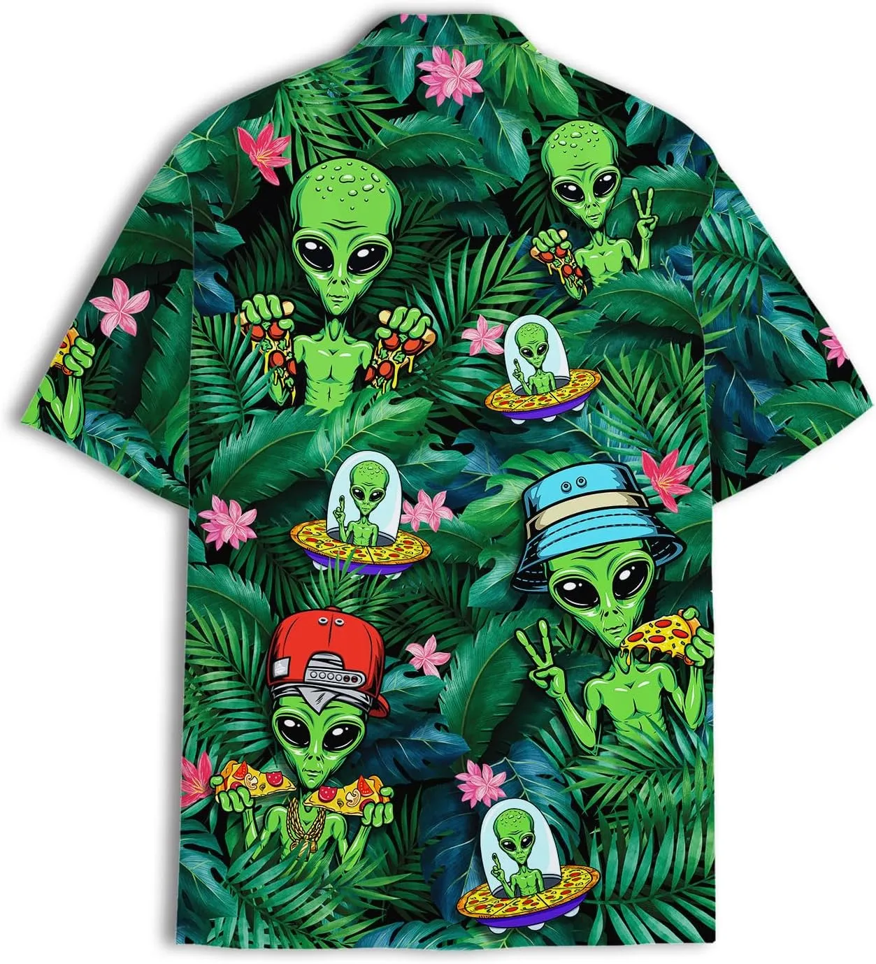 Funny Hawaiian Shirts for Men Palm Beach Shirts Tropical Vacation Shirts O3