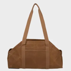 Gardenheir Waxed Canvas Origami Harvesting Trug/Tote in British Tan