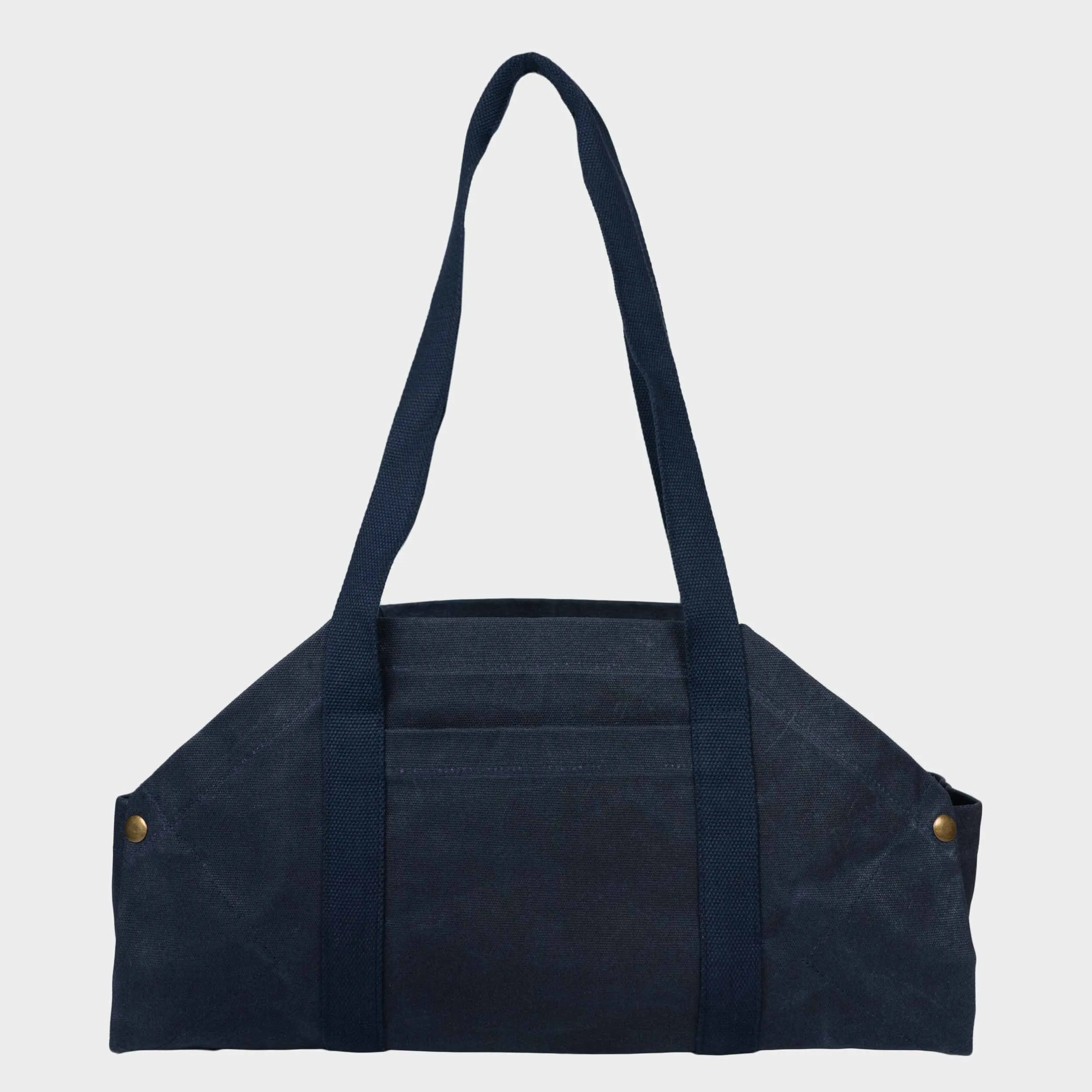 Gardenheir Waxed Canvas Origami Harvesting Trug/Tote in Navy