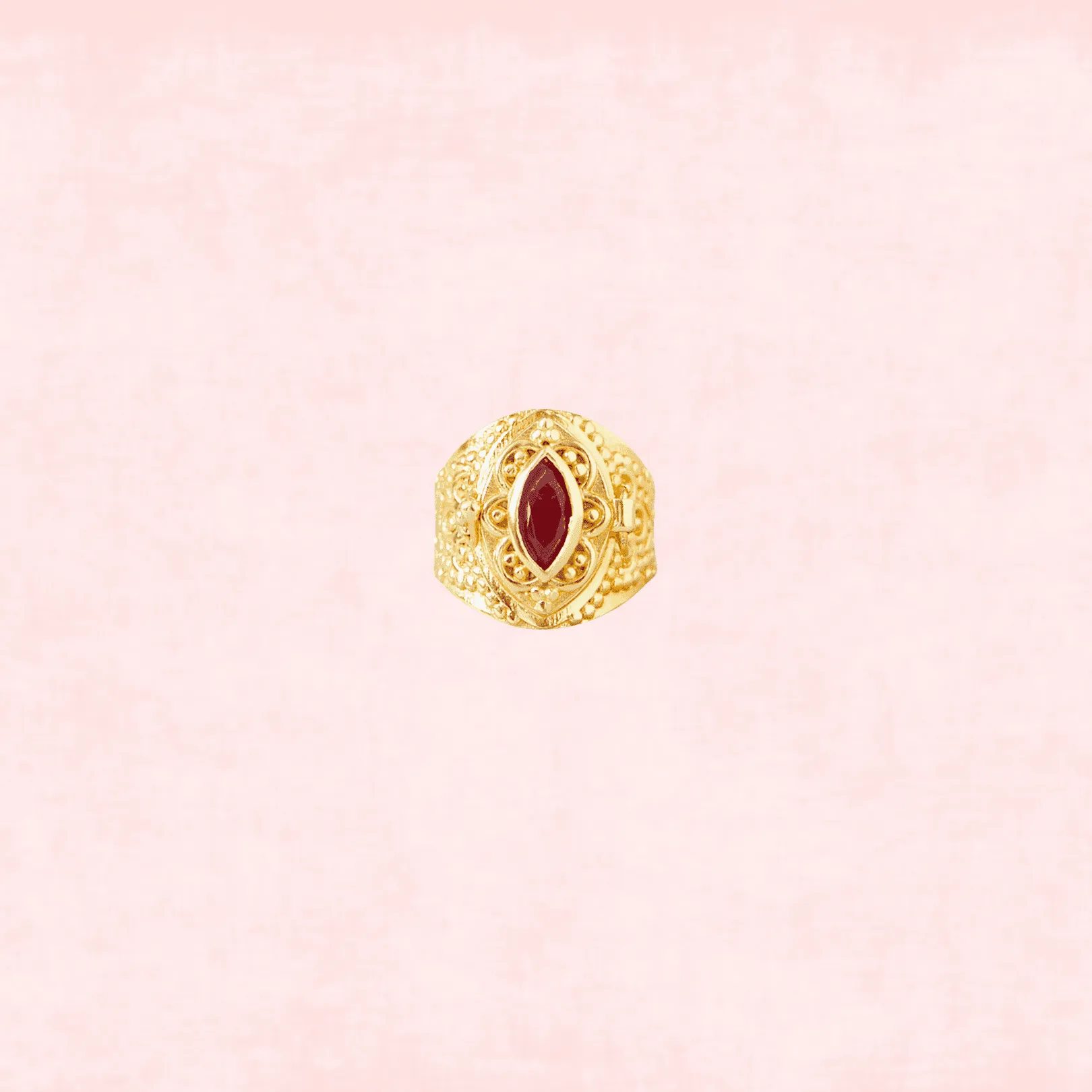 Garnet Poison Ring- RTS