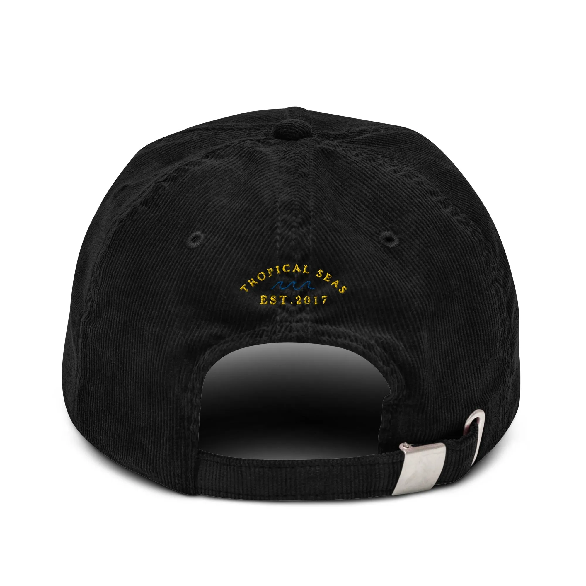 Good Vibe Sunrise Corduroy Hat by Tropical Seas Clothing