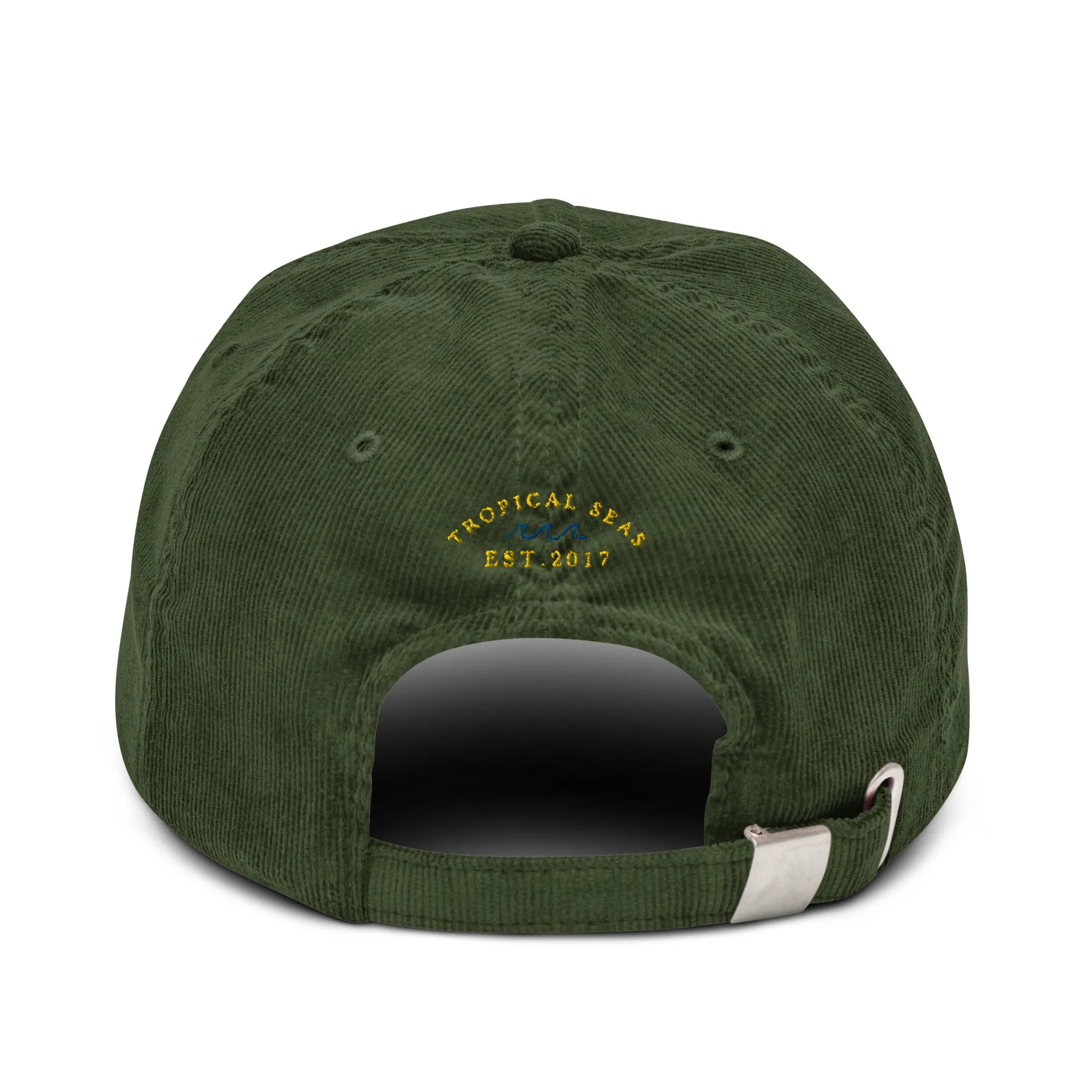 Good Vibe Sunrise Corduroy Hat by Tropical Seas Clothing