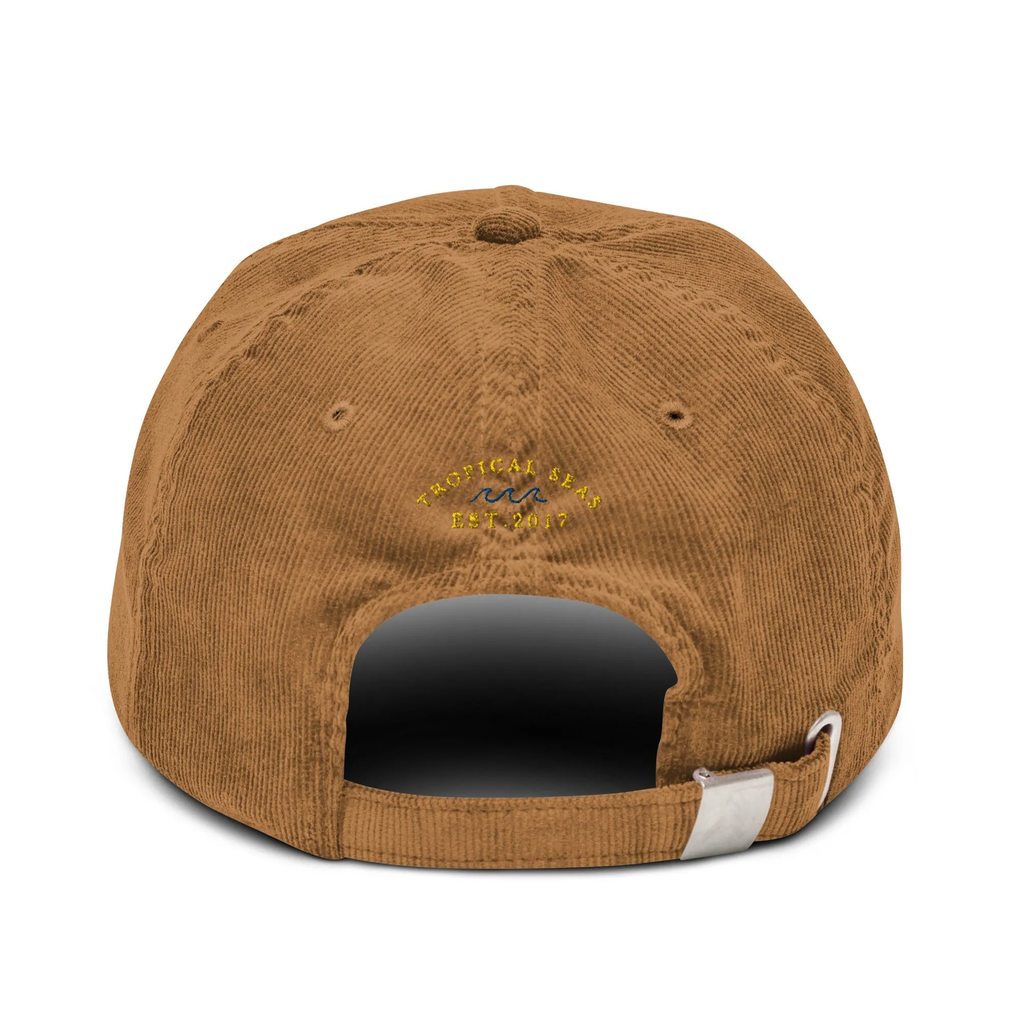 Good Vibe Sunrise Corduroy Hat by Tropical Seas Clothing