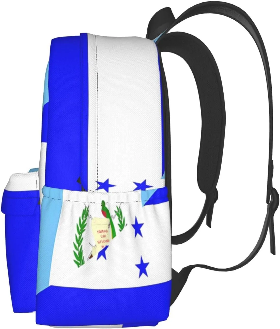 Guatemala Honduras Flag Large Travel Backpack Casual Backpacks Laptop Daypack Working Rucksack Lightweight Back Pack Sports Bag with Adjustable Shoulder Strap