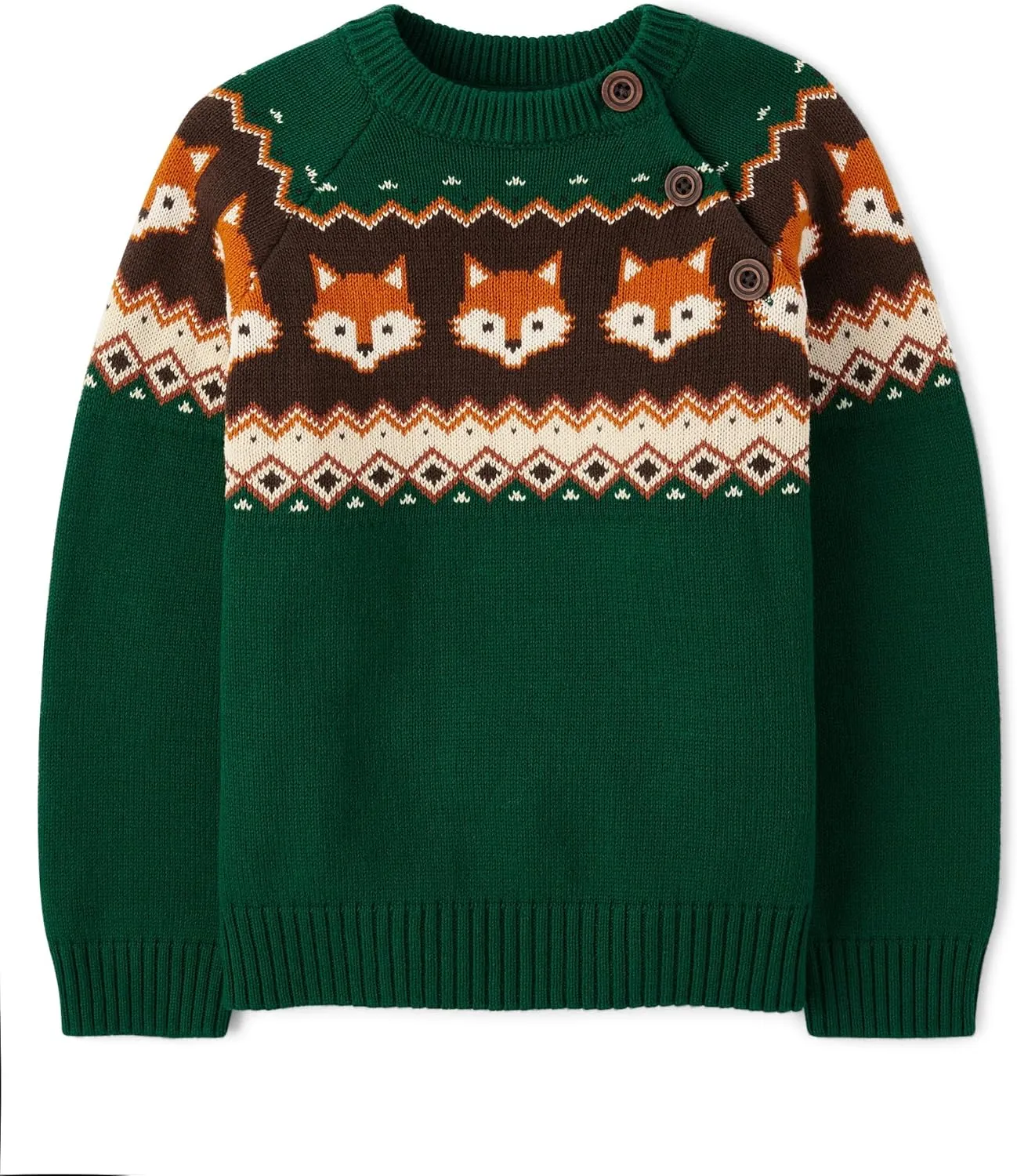 Gymboree Baby Boys' and Toddler Long Sleeve Crew Neck Pullover Sweater