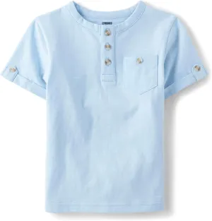 Gymboree Boys' and Toddler Short Sleeve Henley T-Shirt