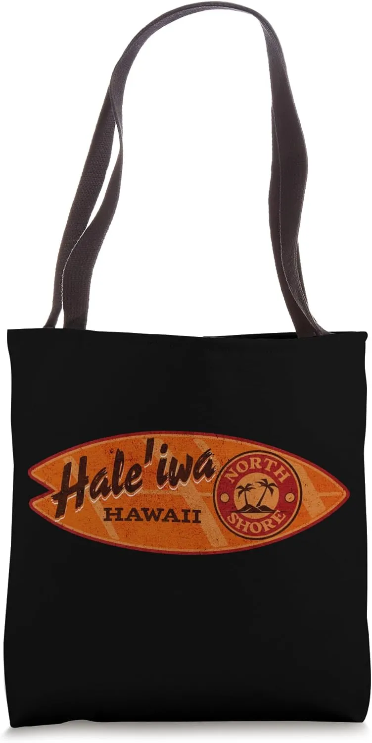 Hale'iwa Beach North Shore Oahu Hawaii Haleiwa Surfer Life Tote Bag