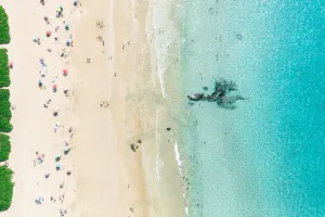Hapuna Beach with Grass