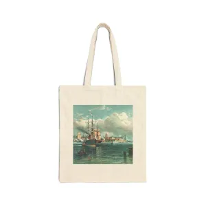 Harbor Brooklyn Canvas Vintage Wireless Popular product Ships Tote