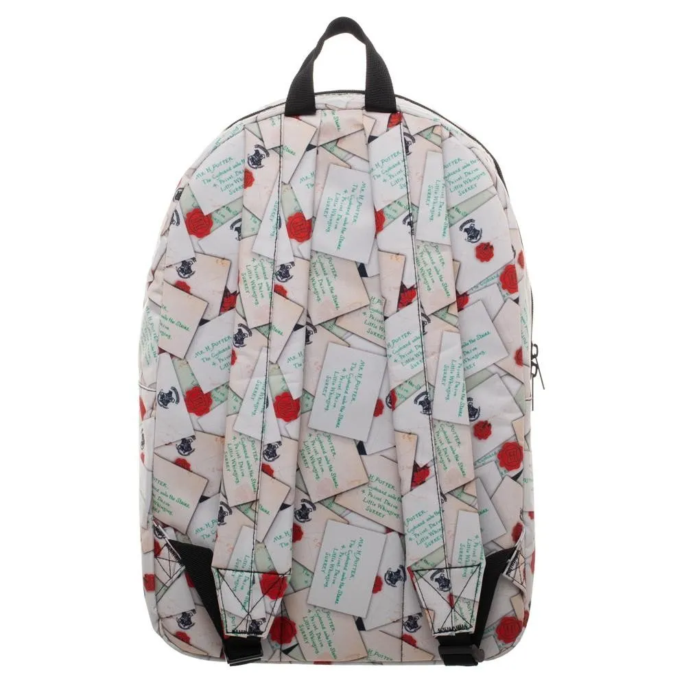 Harry Potter Letter Sublimated Backpack