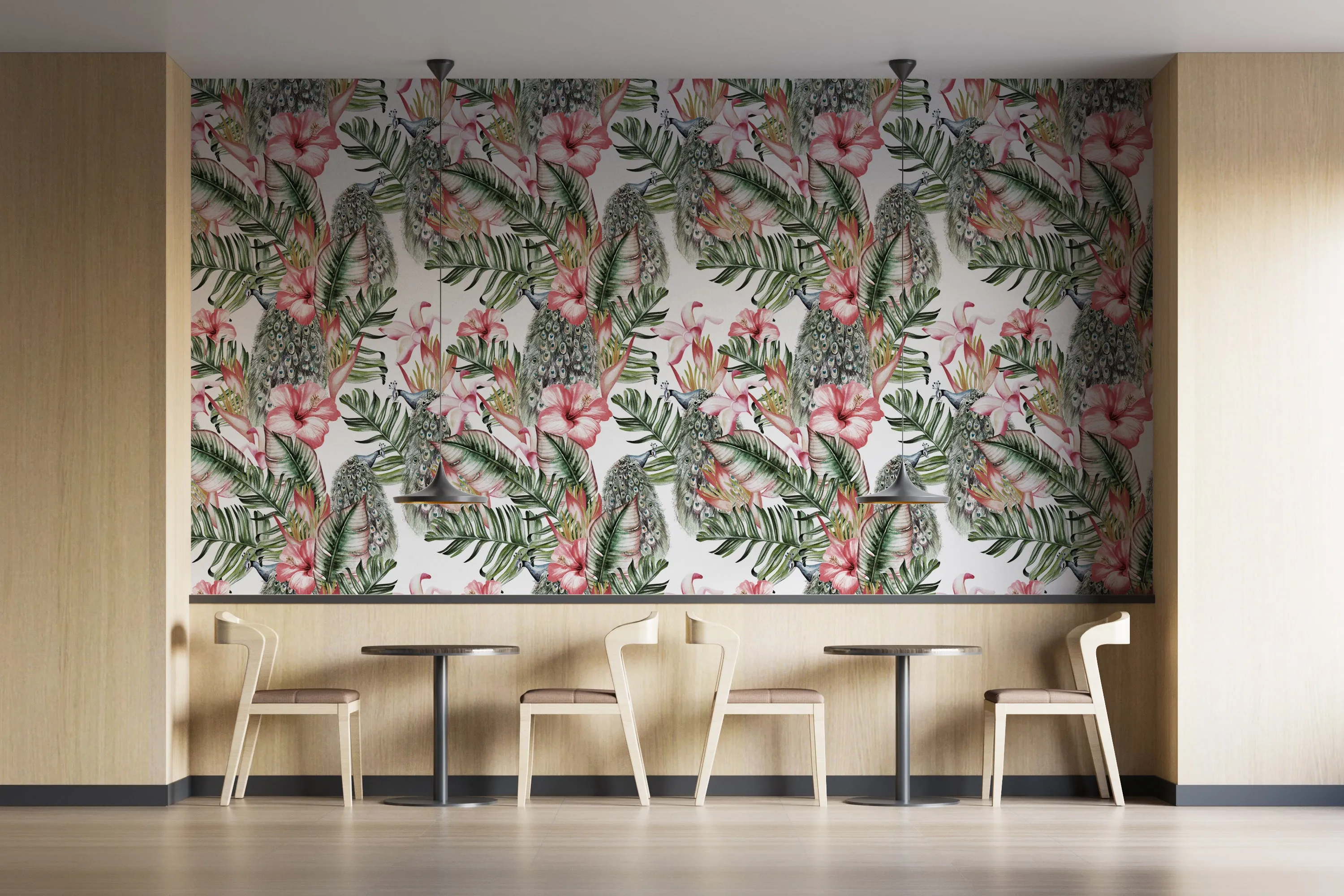 Hawaian palms WIV-255 - Infuse Your Space with Tropical Elegance