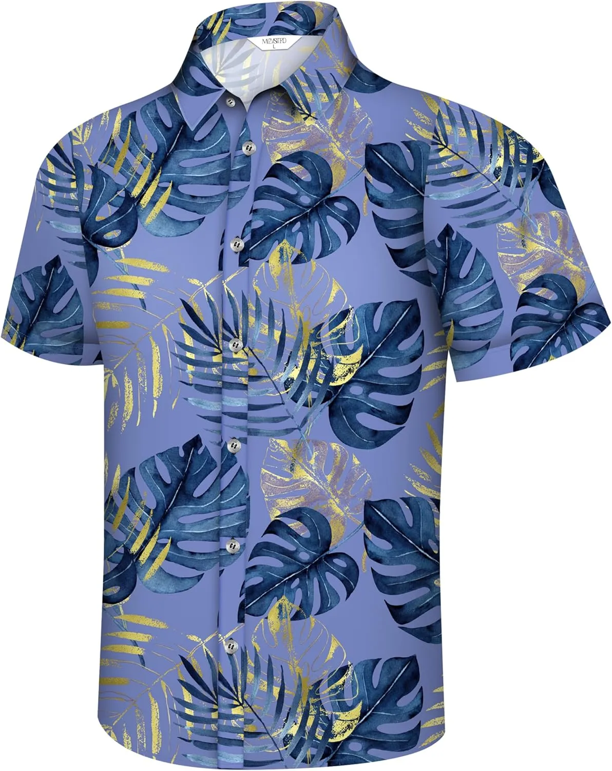 Hawaiian Shirt for Men, Mens Tropical Shirts Short Sleeve, Summer Button Down Vacation Outfits