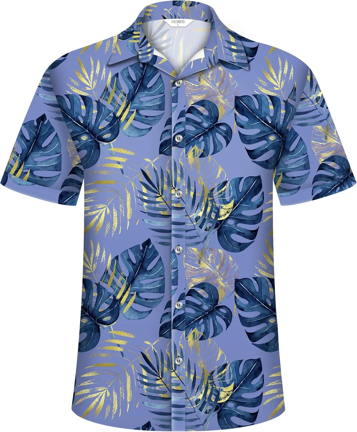 Hawaiian Shirt for Men, Mens Tropical Shirts Short Sleeve, Summer Button Down Vacation Outfits