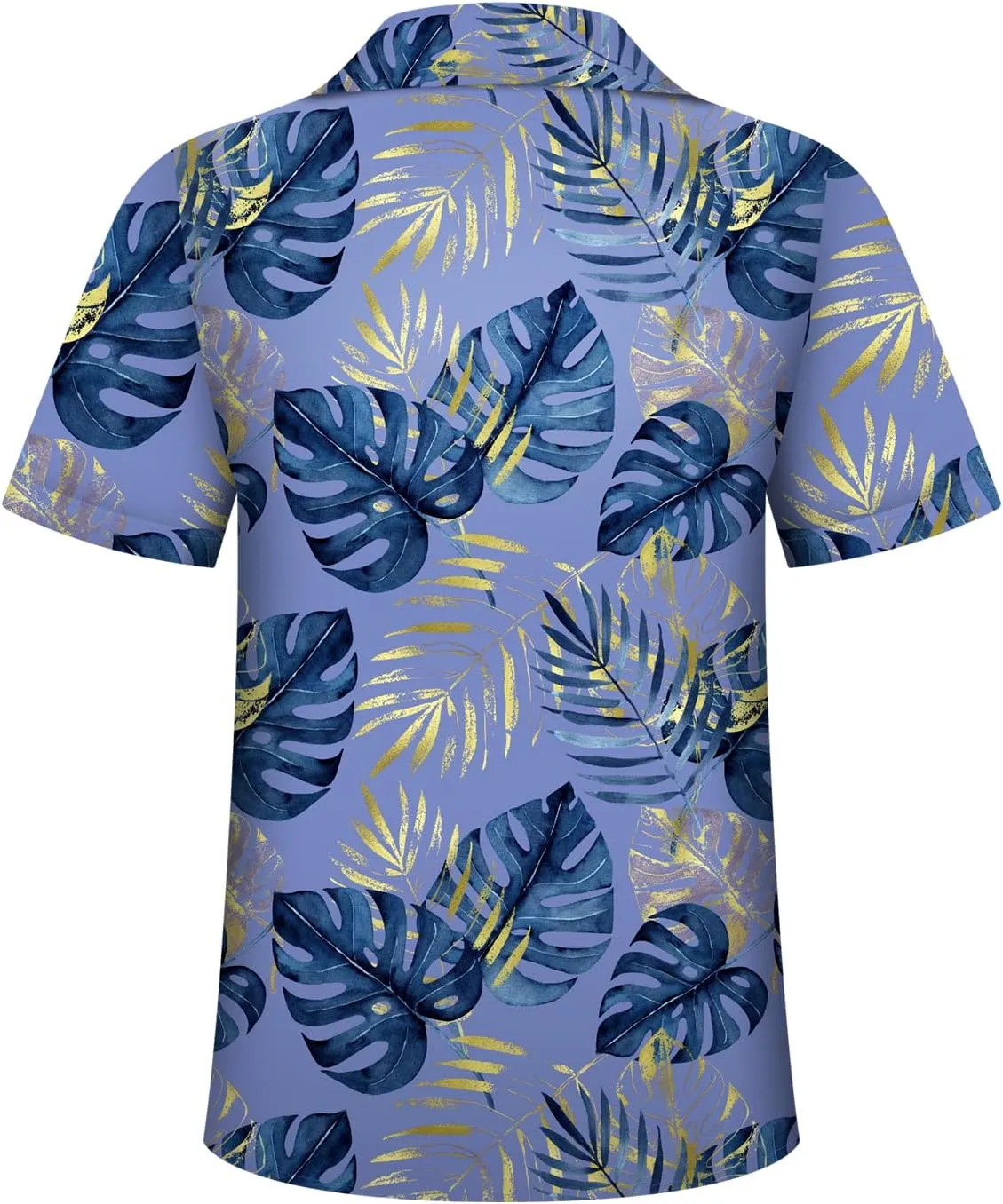 Hawaiian Shirt for Men, Mens Tropical Shirts Short Sleeve, Summer Button Down Vacation Outfits