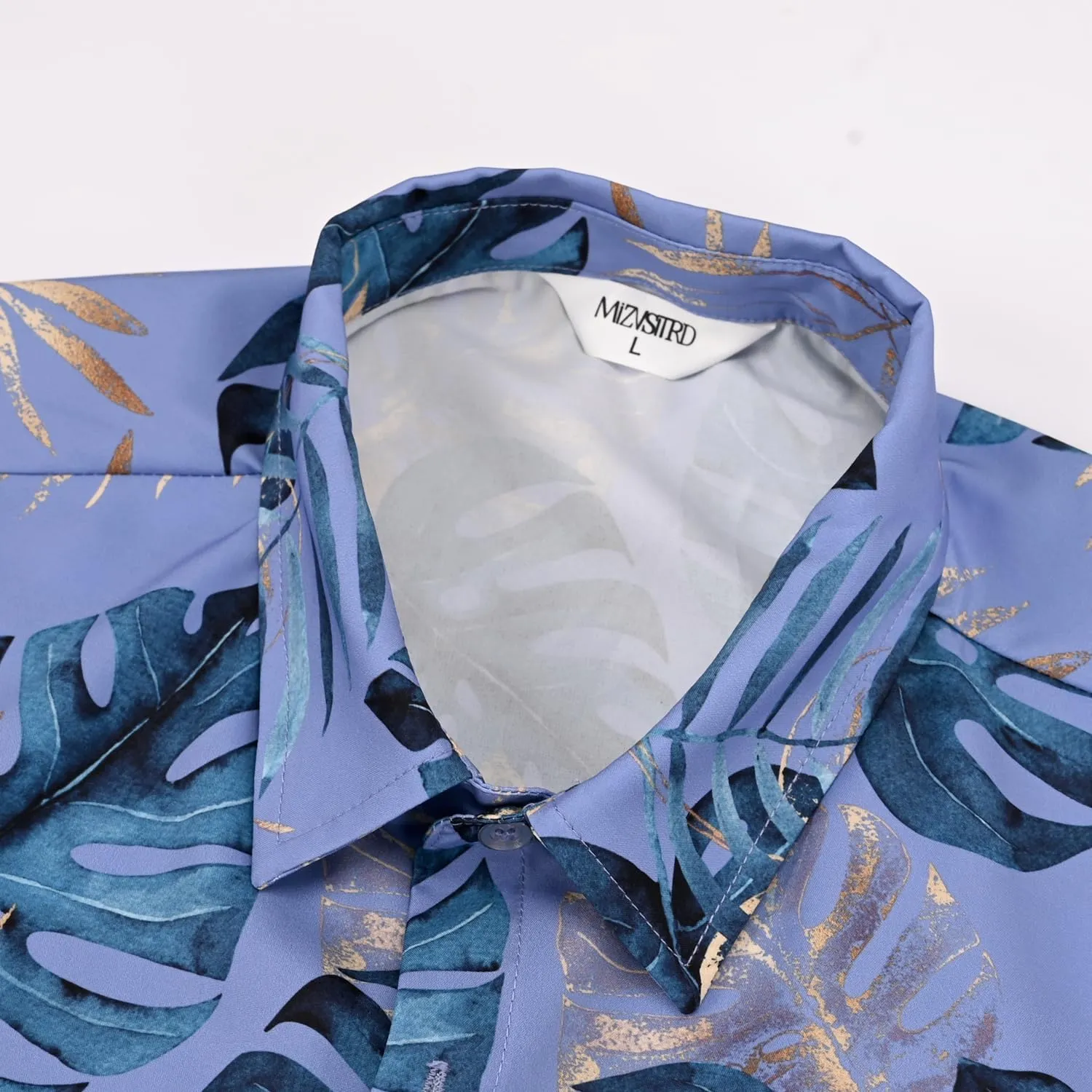 Hawaiian Shirt for Men, Mens Tropical Shirts Short Sleeve, Summer Button Down Vacation Outfits