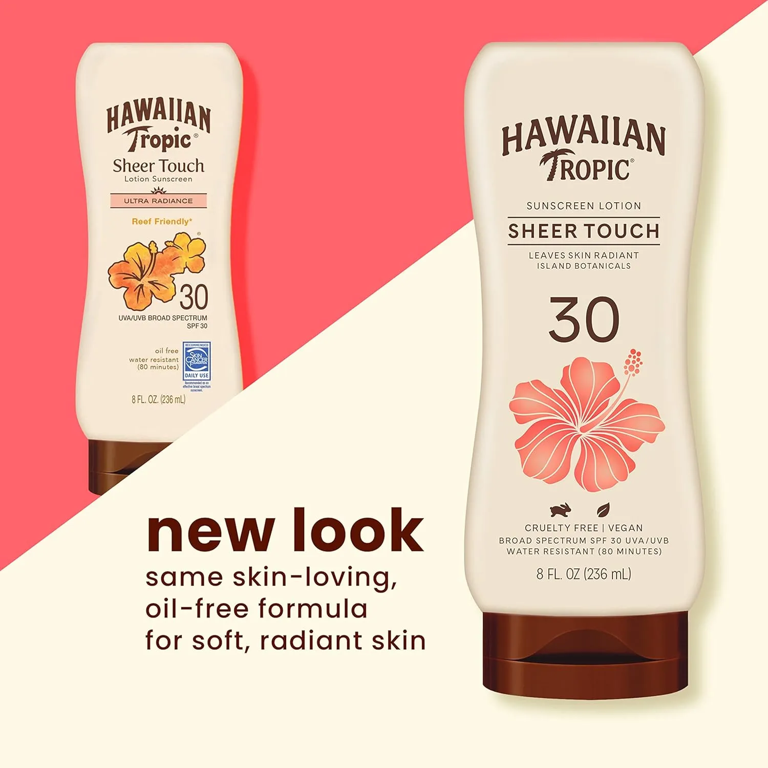 Hawaiian Tropic Everyday Active Spray SPF 50 Twin Pack and Sheer Touch Ultra Radiance Lotion SPF 30