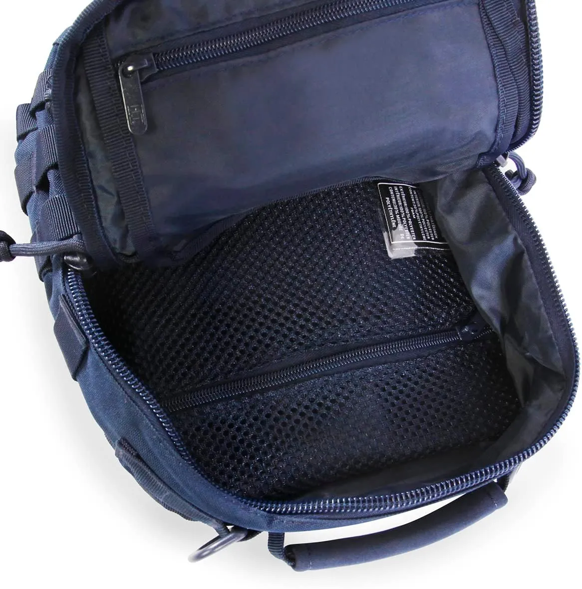 Highland Tactical Tactical Sling Backpack, Dark Navy, One_Size