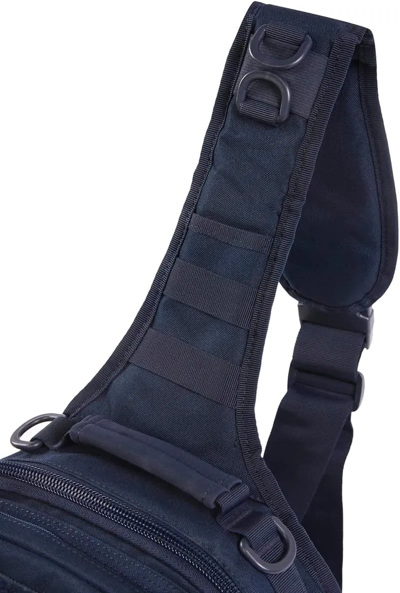 Highland Tactical Tactical Sling Backpack, Dark Navy, One_Size