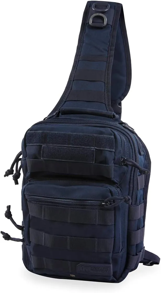Highland Tactical Tactical Sling Backpack, Dark Navy, One_Size