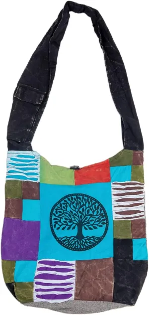 Hobo Shoulder Bag Cross Body - Women Sling Boho Messenger Bag, Boho Bag | Hippie Bag, Indie Tote Bag, Women's Cloth Purse