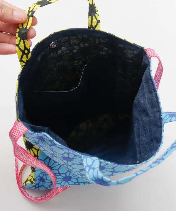 HOKUSAI MOYOU TENUGUI BAG