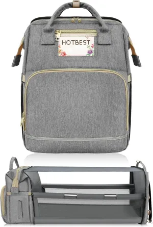 HOTBEST Backpacks, Gray, with Shade Cloth
