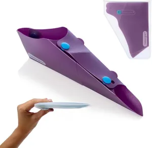 humangear GoPee Female Urination Device, Folds Transforms Instantly to Flat Pocketable Stand to Pee, Pee Easily Fully Clothed, Comfortable, Ultra-Compact, Reusable, Travel Outdoors, Includes Case