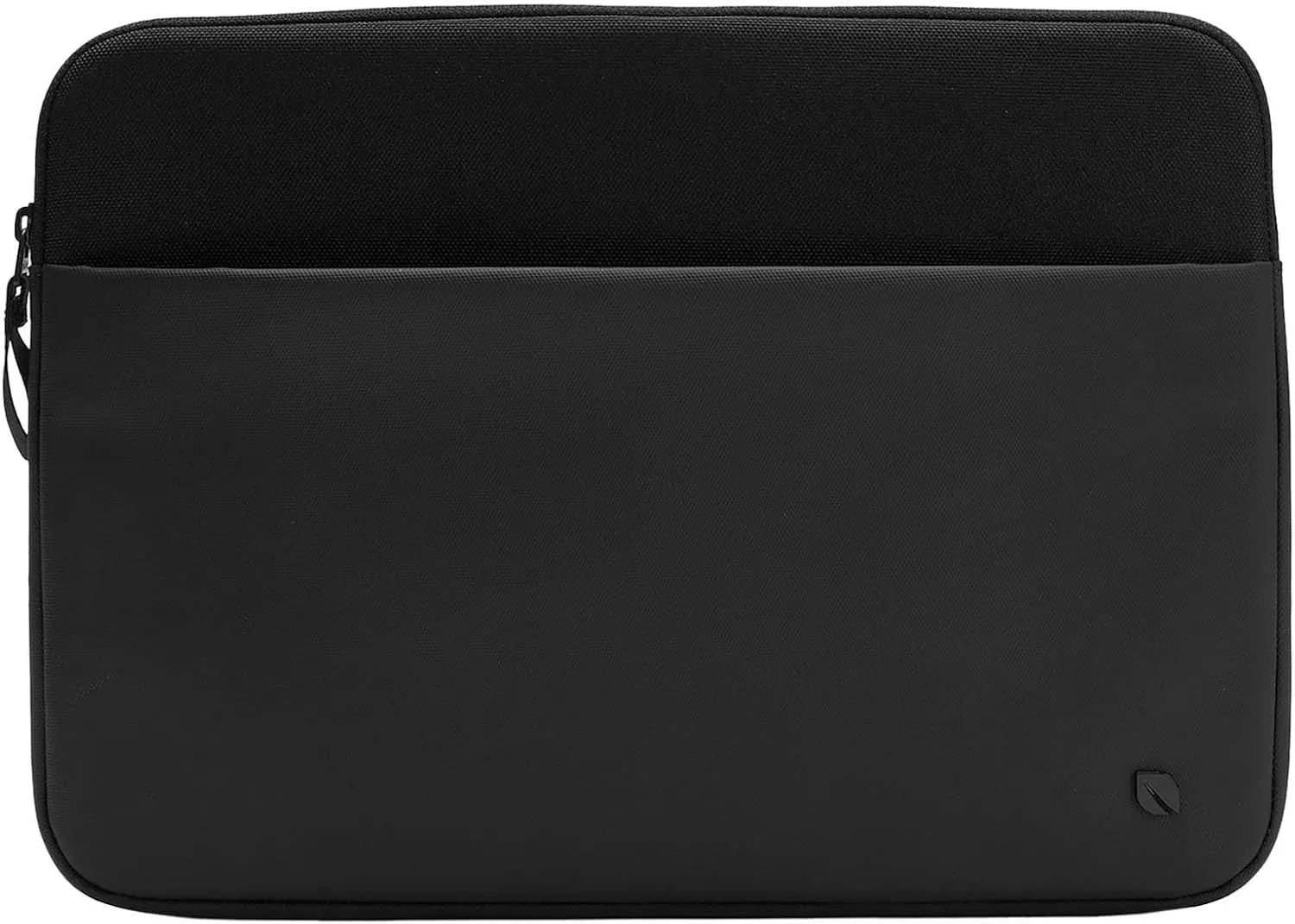 Incase A.R.C. Sleeve with ReSpun 100% Recycled Polyester - 13" & 14" MacBook/Laptop & iPad/Tablet Case - Cushioned Faux Fur Lining, External Zippered Slip Pocket - Black