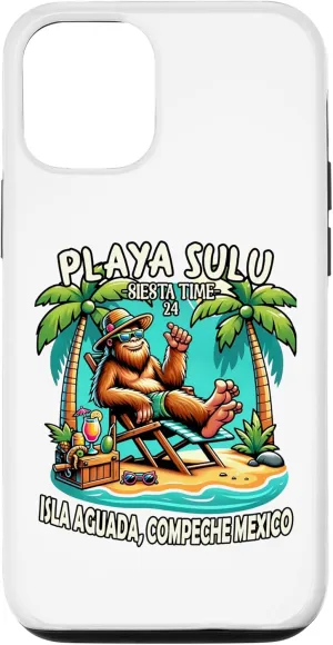 iPhone 13 Pro PLAYA SULU BIGFOOT SIESTA TIME Vacation '24 Paraiso Familiar Case