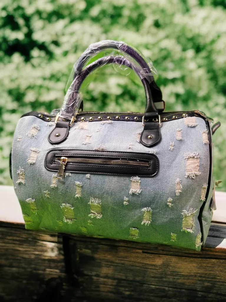 Itheme denim tote bag