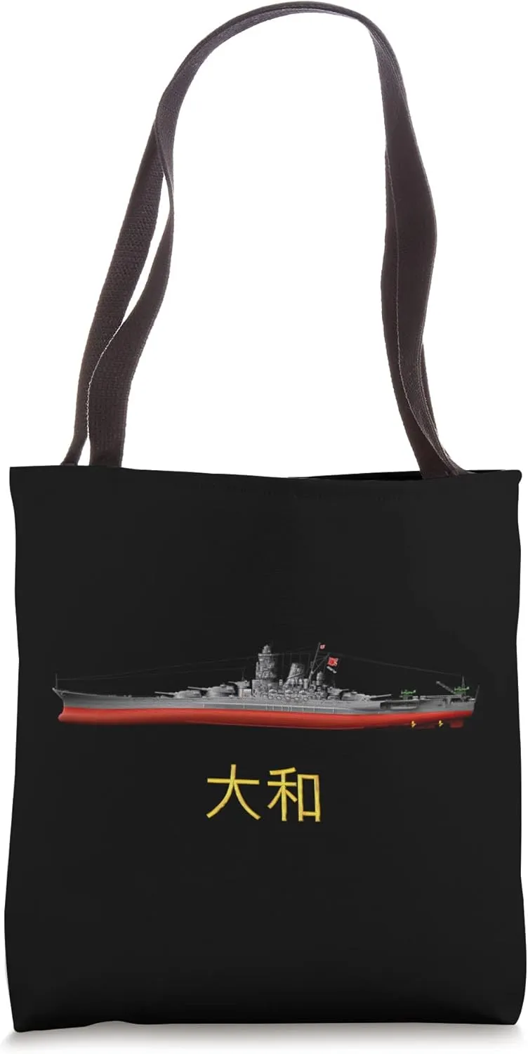 Japanese battleship Yamato - historic ship Tote Bag